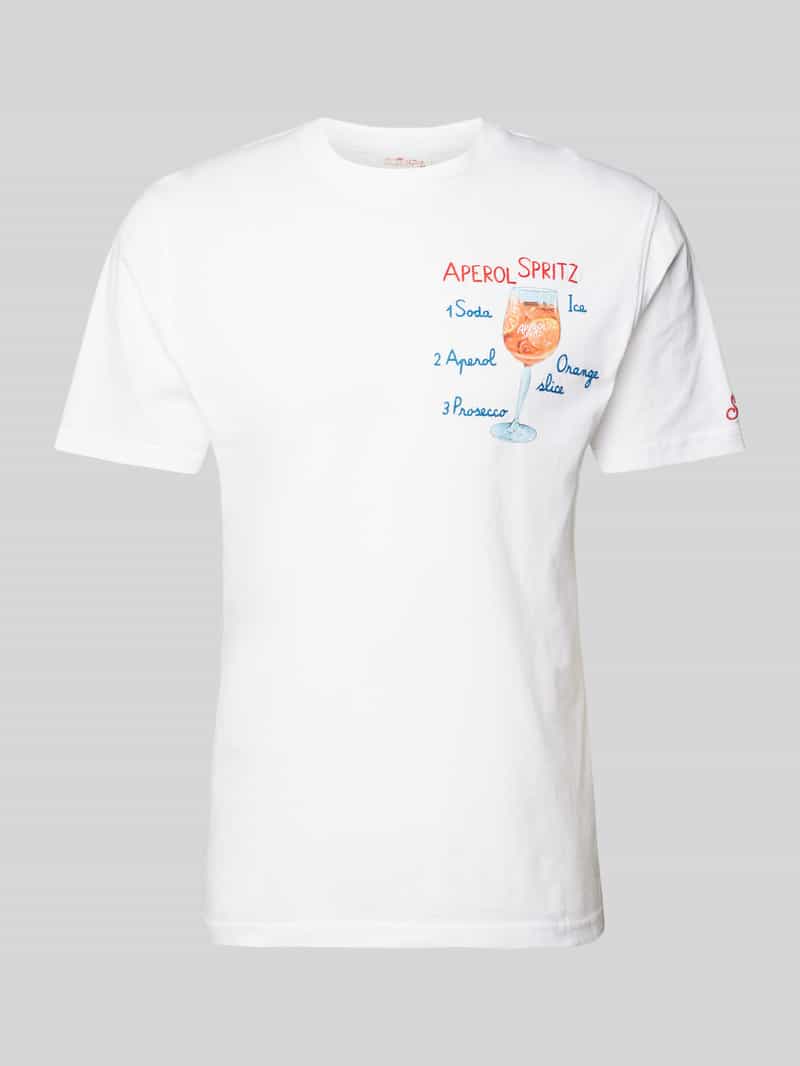 MC2 Saint Barth T-shirt met statementprint