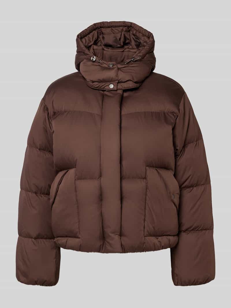 Levi's Regular fit gewatteerd jack met capuchon model 'Bubble'