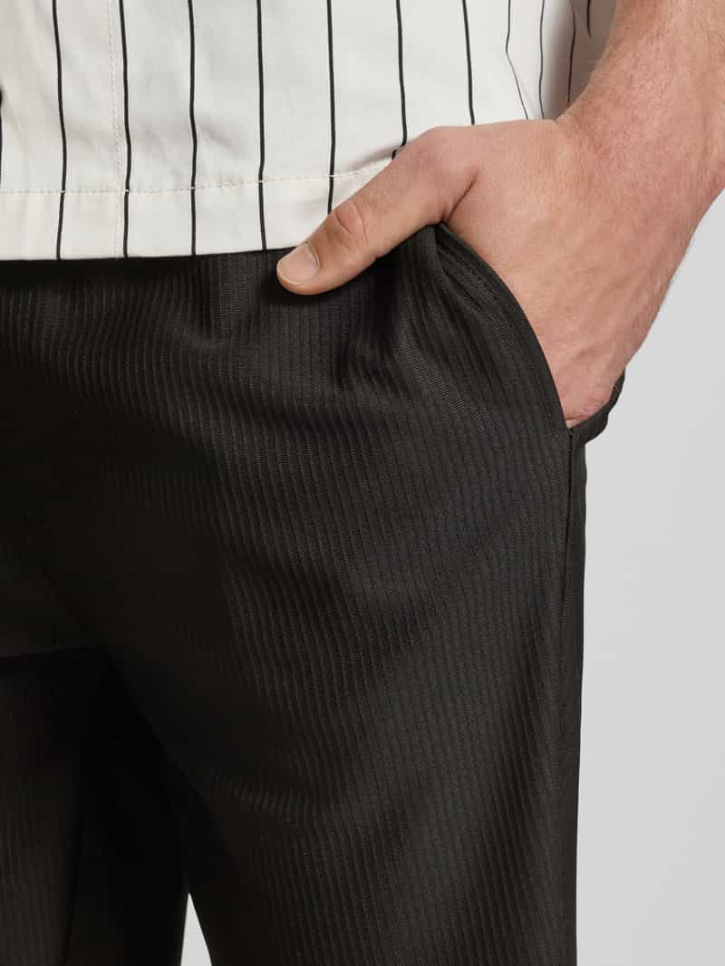 Only & Sons Regular fit korte broek met structuurmotief model 'DRUM LIFE'