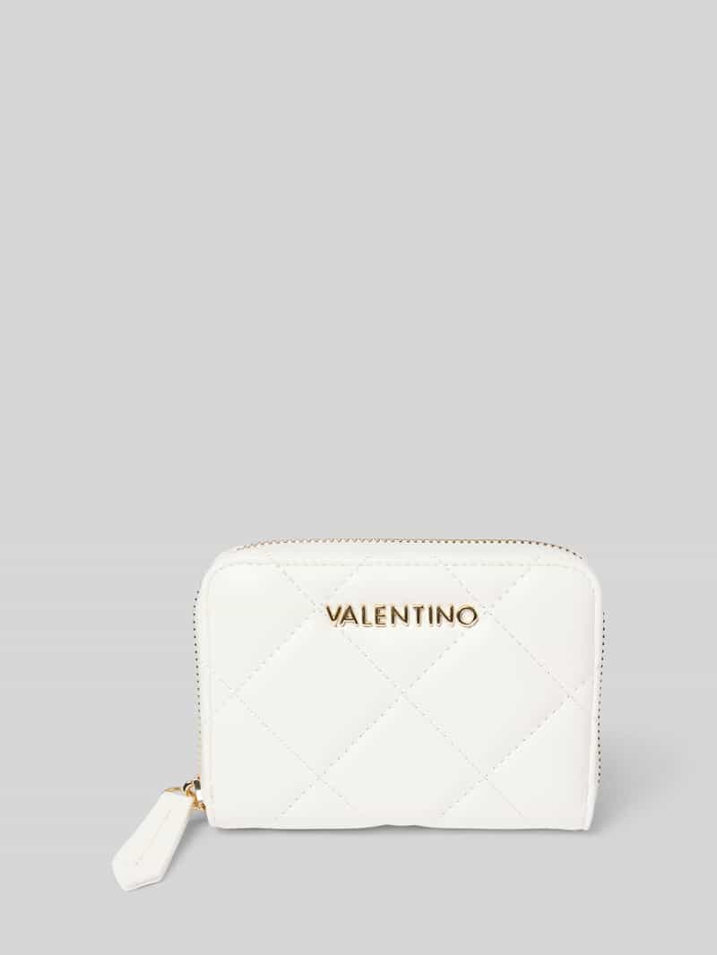 VALENTINO BAGS Portemonnee met labelapplicatie model 'OCARINA'