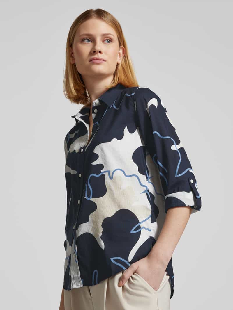 Tom Tailor Regular fit overhemdblouse met katoen
