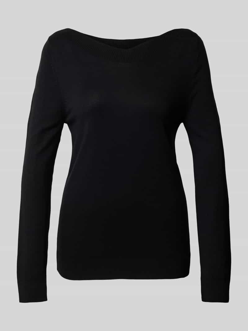 Tom Tailor Slim fit gebreide pullover met ribboord
