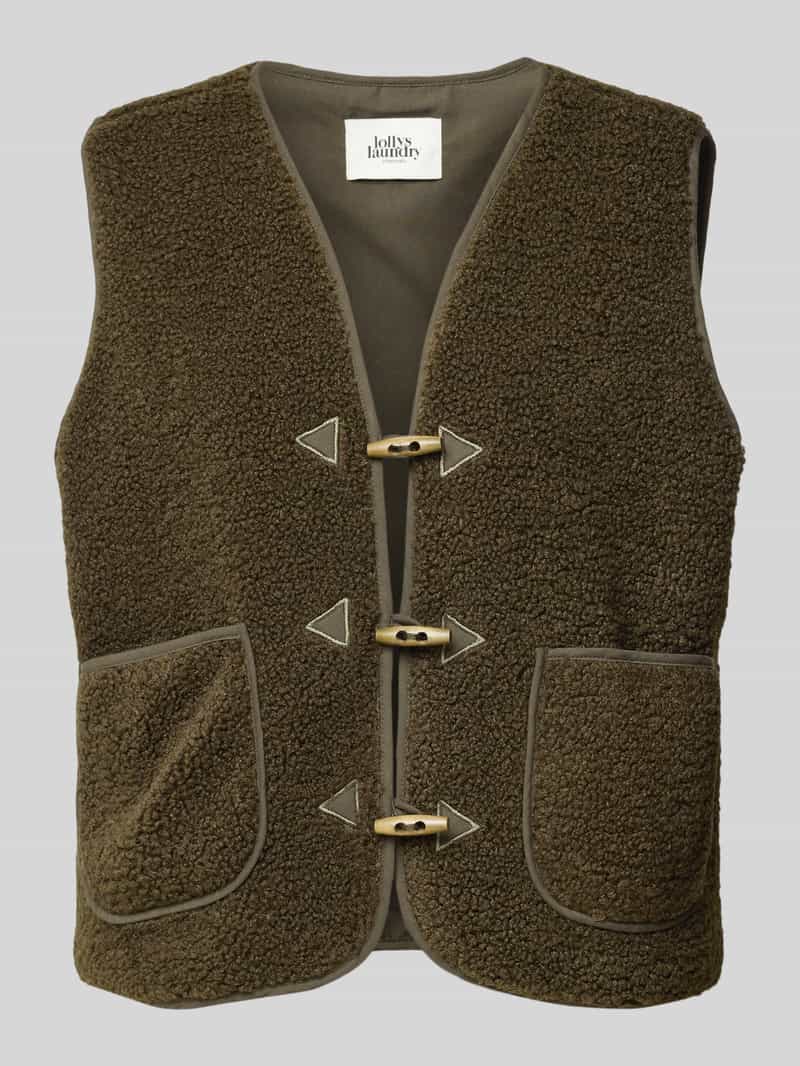 LOLLYS LAUNDRY Gilet met opgestikte zakken model 'Hugo'