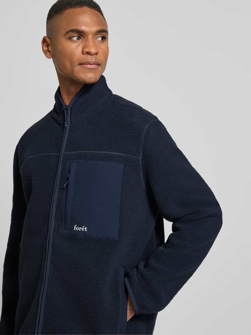 Forét Fleecejack met tweewegsritssluiting model 'MOUNTAIN'