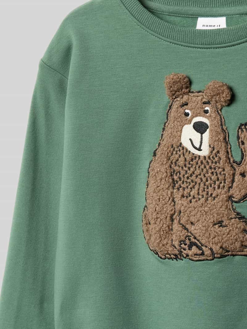 name it Sweatshirt met motiefdetail