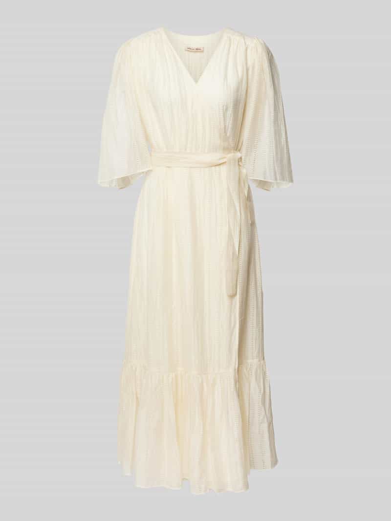 Stella Nova Maxi-jurk in wikkellook