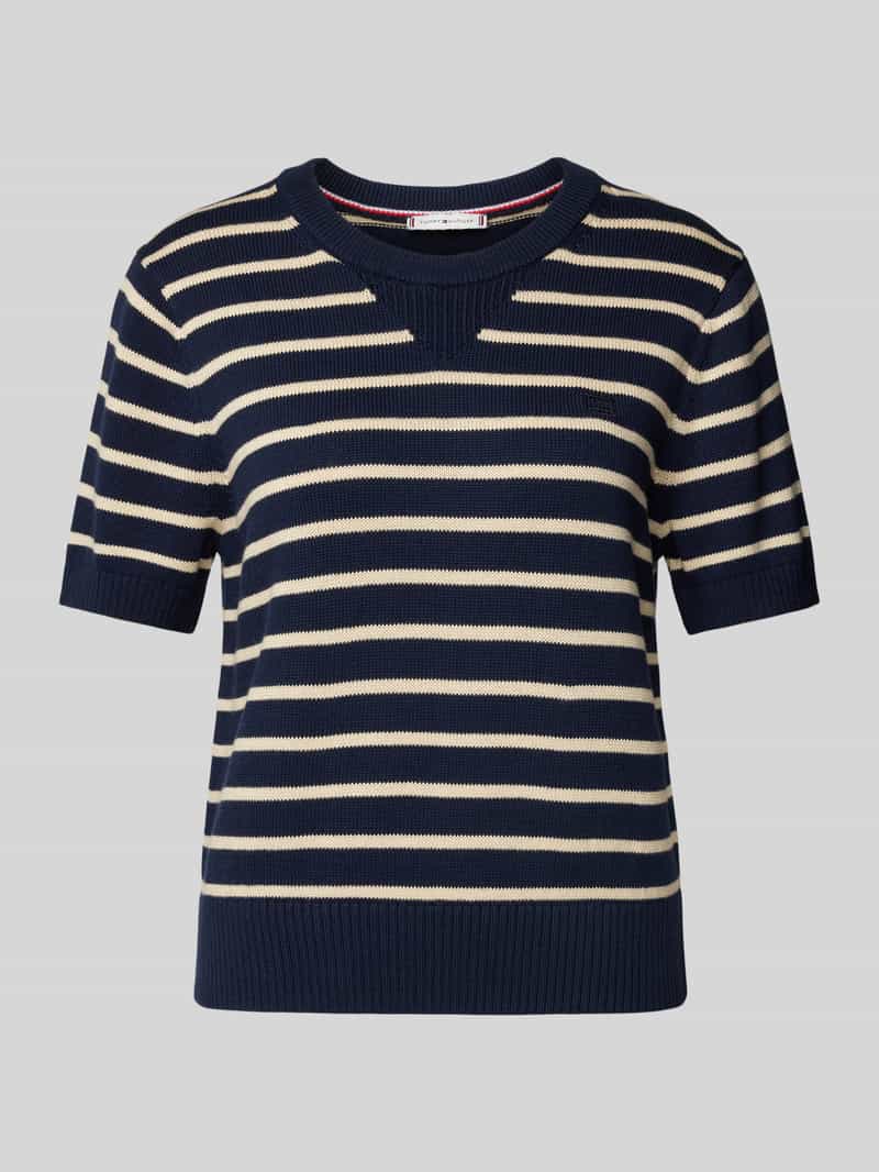 Tommy Hilfiger Gebreid shirt met ronde hals