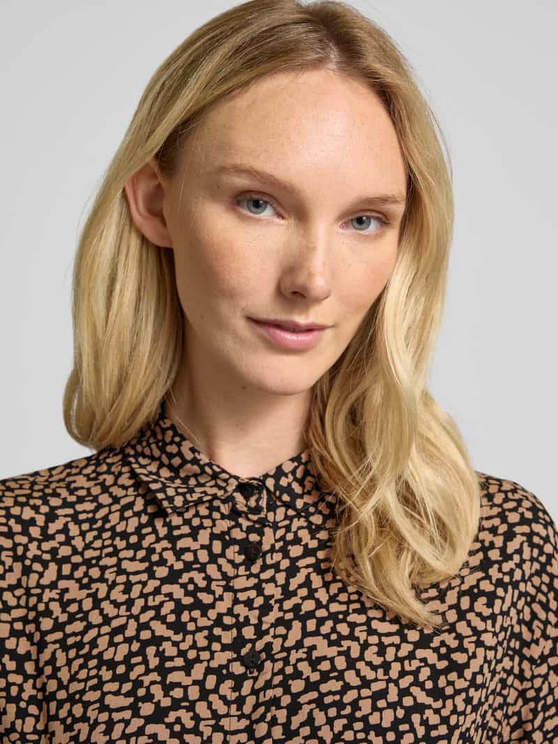 Christian Berg Woman Relaxed fit overhemdblouse van pure viscose