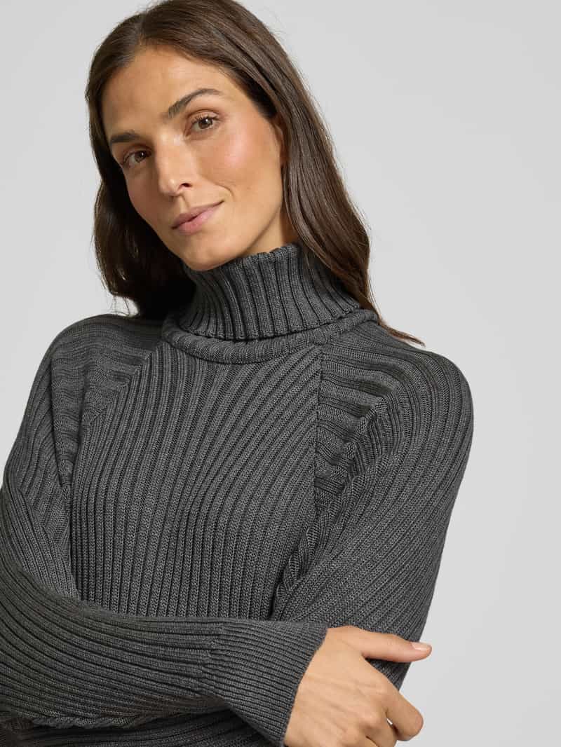 YAS Gebreide jurk met col model 'MAVI'