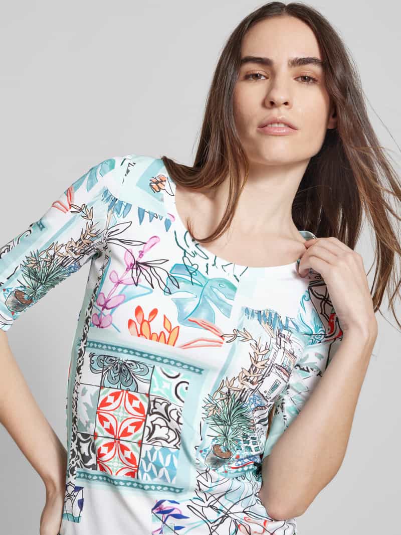 Marc Cain T-shirt met ronde hals