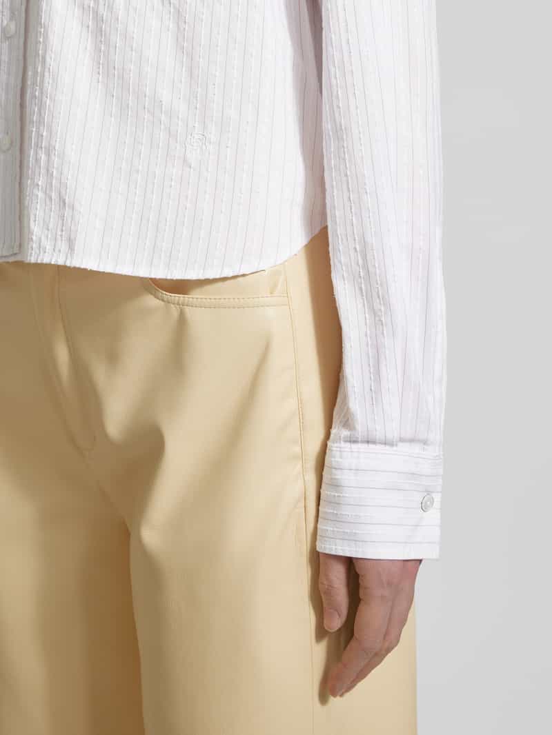 Boss Regular fit overhemdblouse met borstzak model 'Briella_Monday'