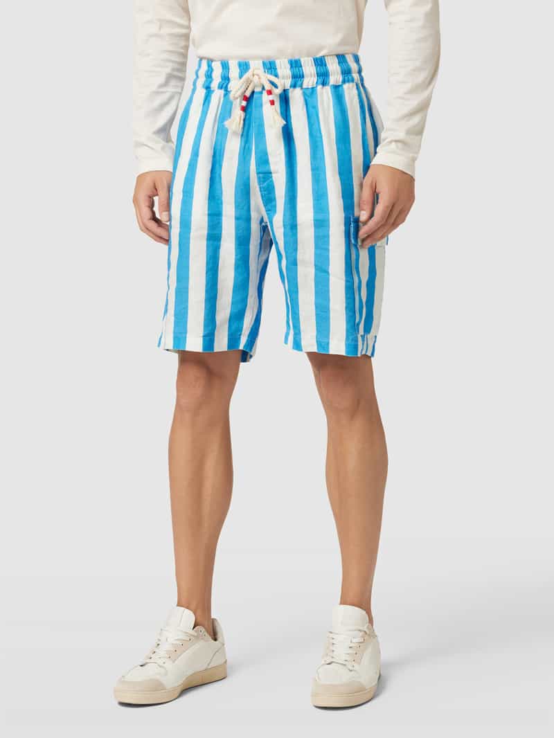 Bermuda van linnen, model 'MARSEILLE' MC2 Saint Barth