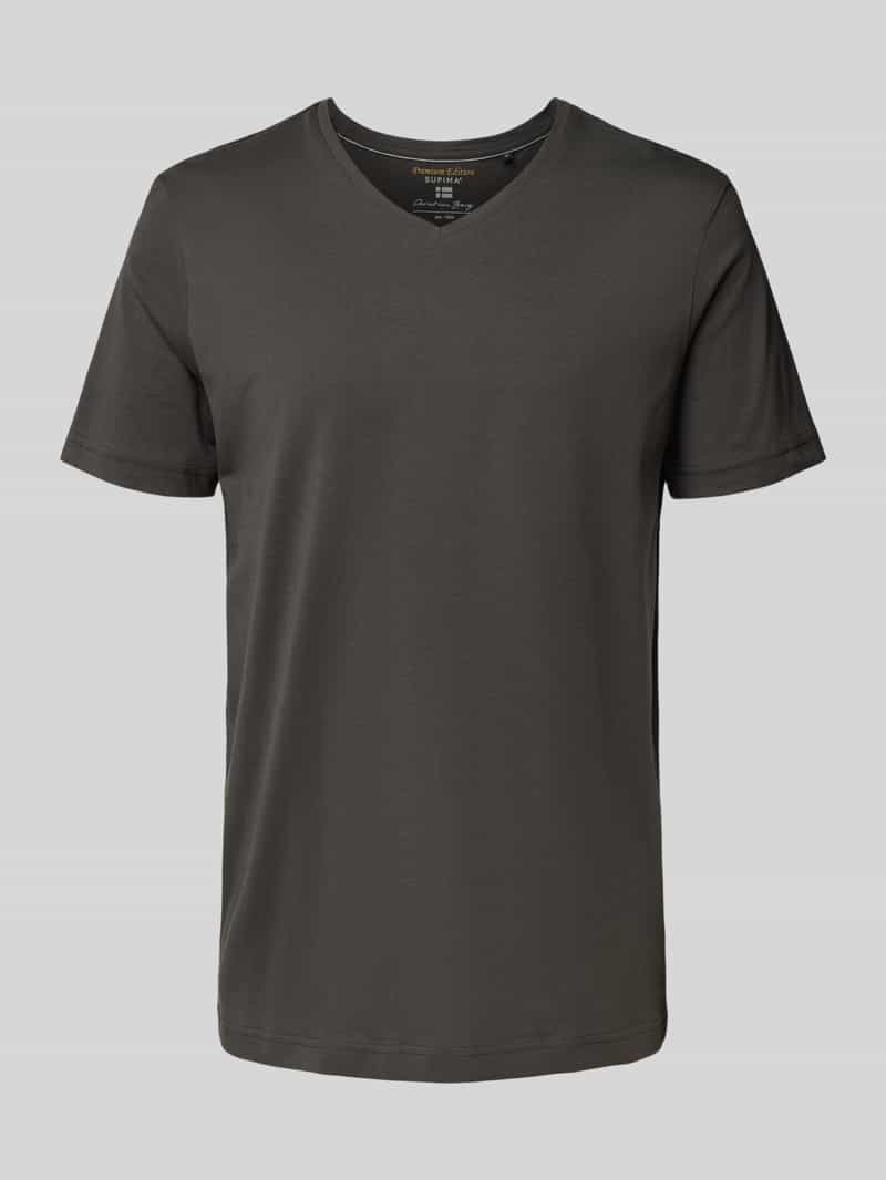 Christian Berg Men T-shirt met V-hals