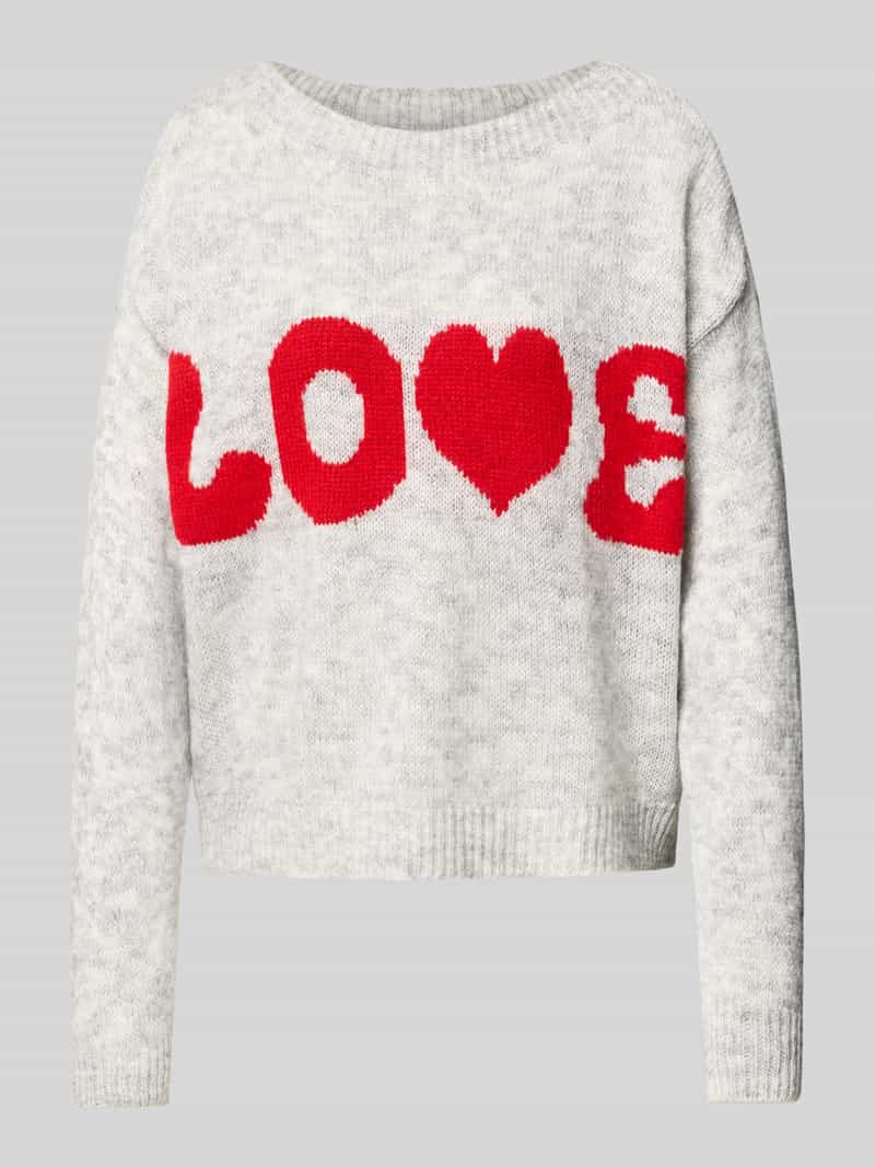 ZABAIONE Loose fit gebreide pullover met wol