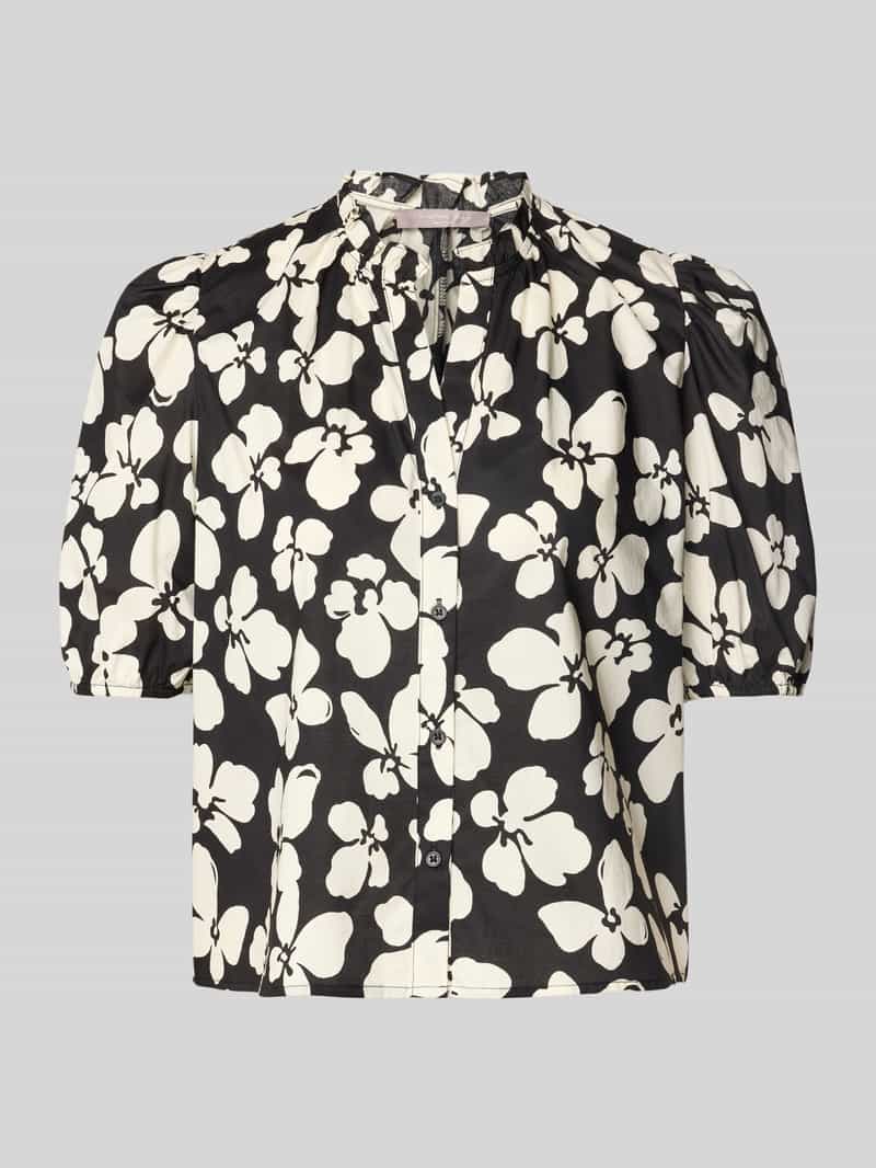 Christian Berg Woman Selection Regular fit blouse met pofmouwen