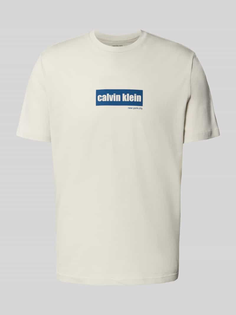 Calvin Klein Jeans T-shirt met labelprint