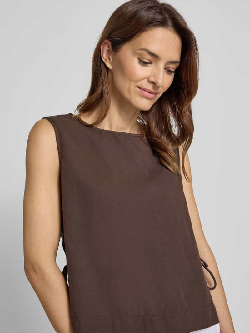 NEO NOIR Blousetop met ronde hals model 'Svetlana'