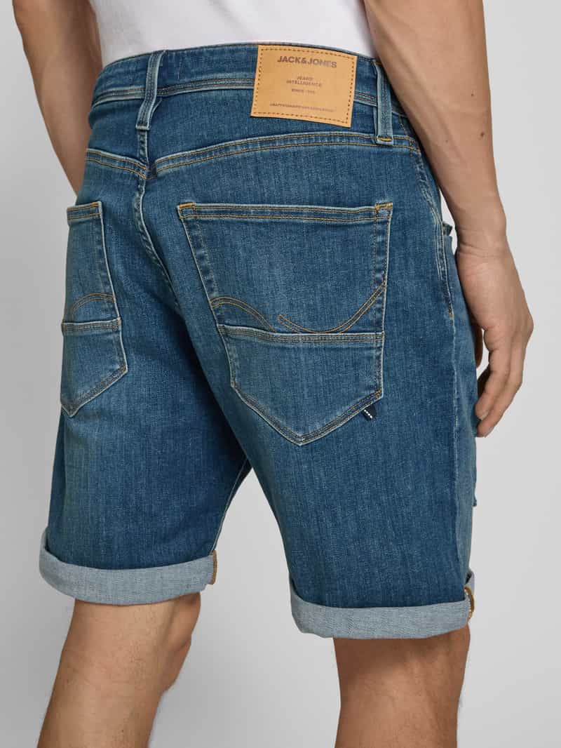 jack & jones Korte regular fit jeans in 5-pocketmodel model 'RICK'