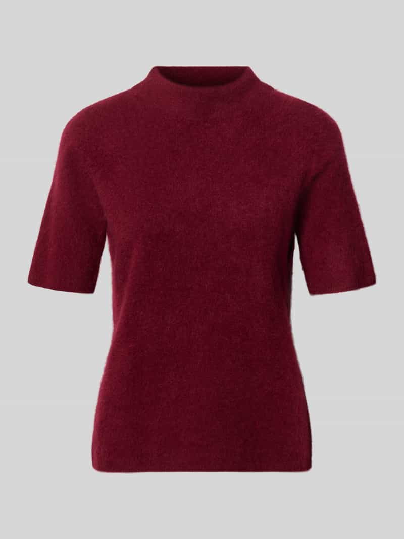 Wollshirt met opstaande kraag