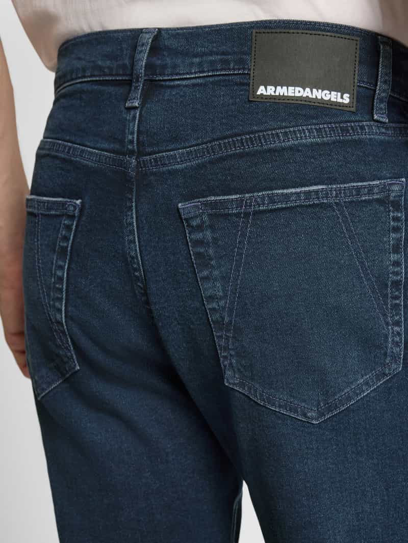 ARMEDANGELS Tapered fit jeans van een mix van katoen en lyocell model 'AARJO TARPA'