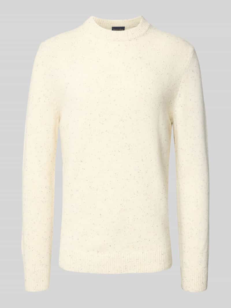 Gebreide pullover van wolmix