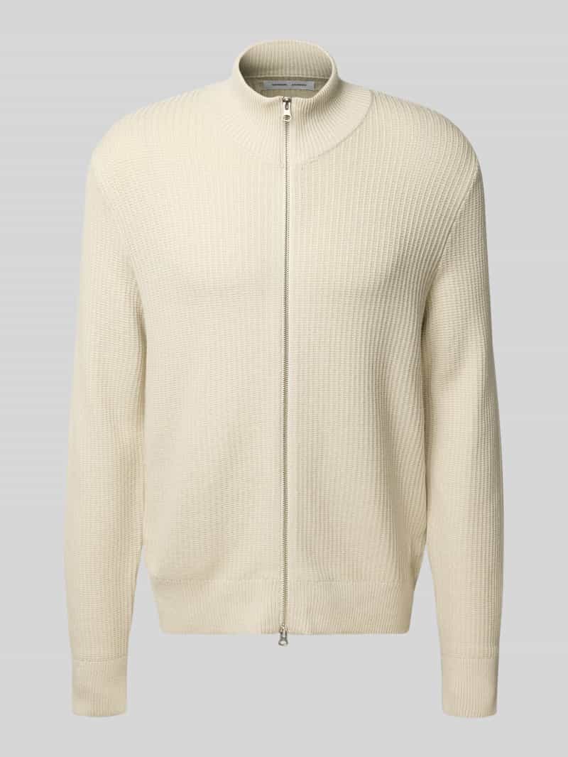 Samsøe Gebreid jack met ritssluiting model 'SADEM'