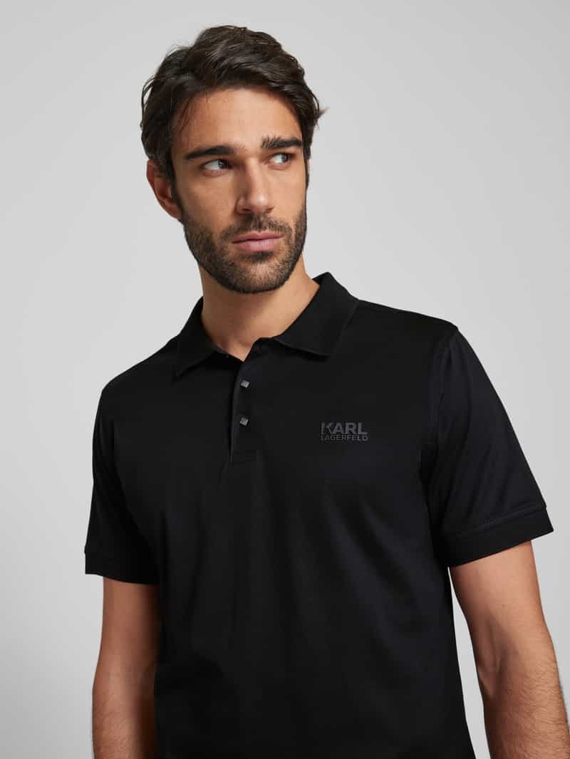 Karl Lagerfeld Poloshirt met logoprint