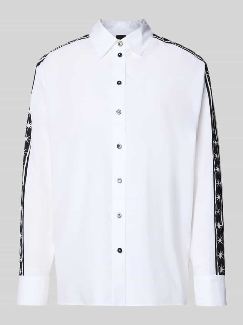 Marc Cain Regular fit overhemdblouse met motiefprint