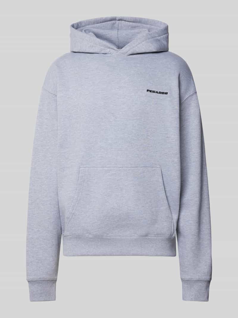 PEGADOR Oversized hoodie van katoenmix