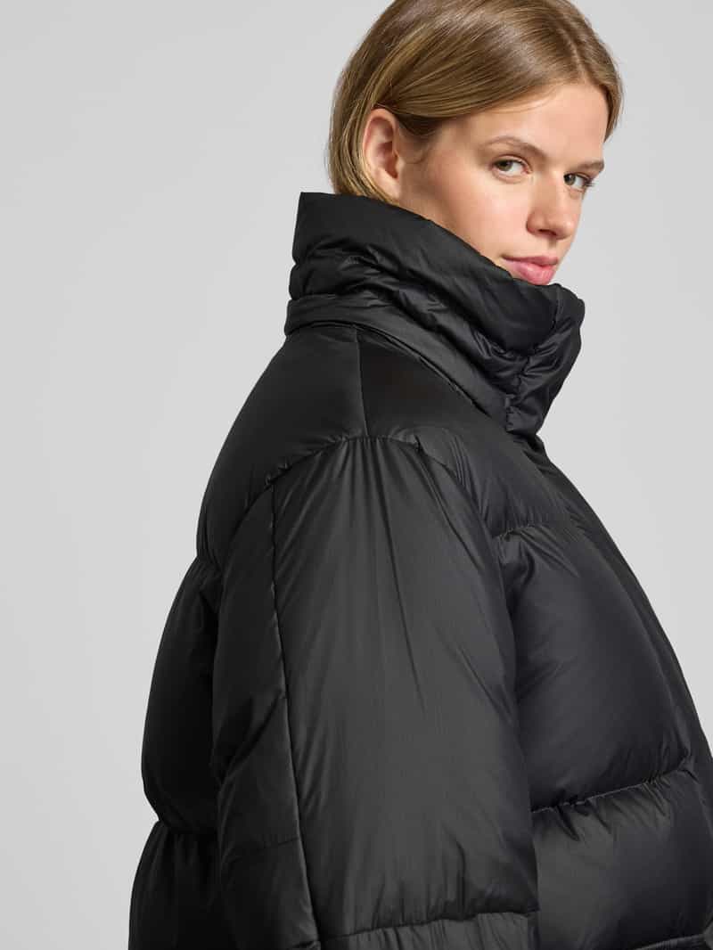 Marc O'Polo DENIM Lange oversized donsjas met afneembare capuchon