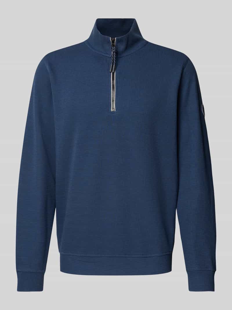 Lerros Sweatshirt met opstaande kraag model 'SELANIK'