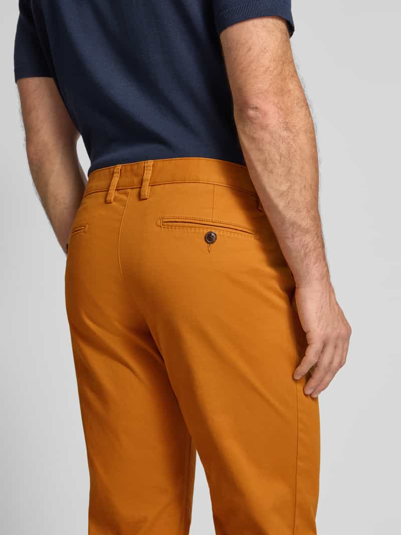 Christian Berg Men Regular fit chino met achterzakken