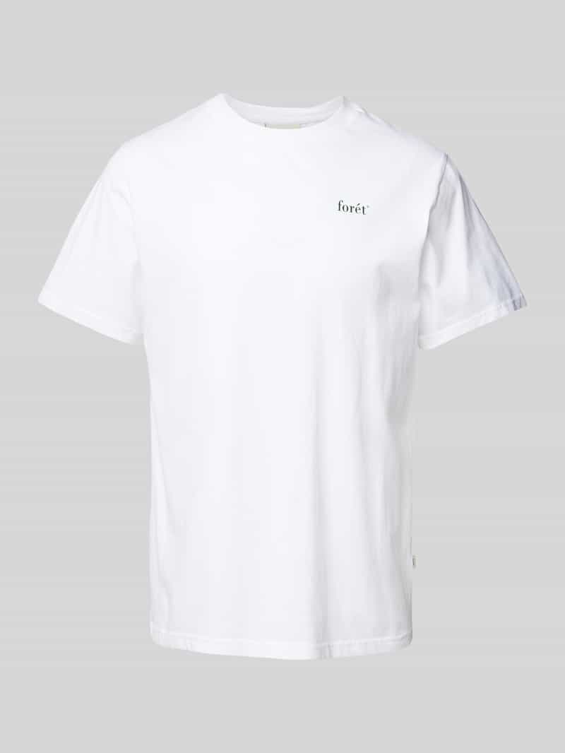 Forét-shirt met labelprint model 'OCEAN'