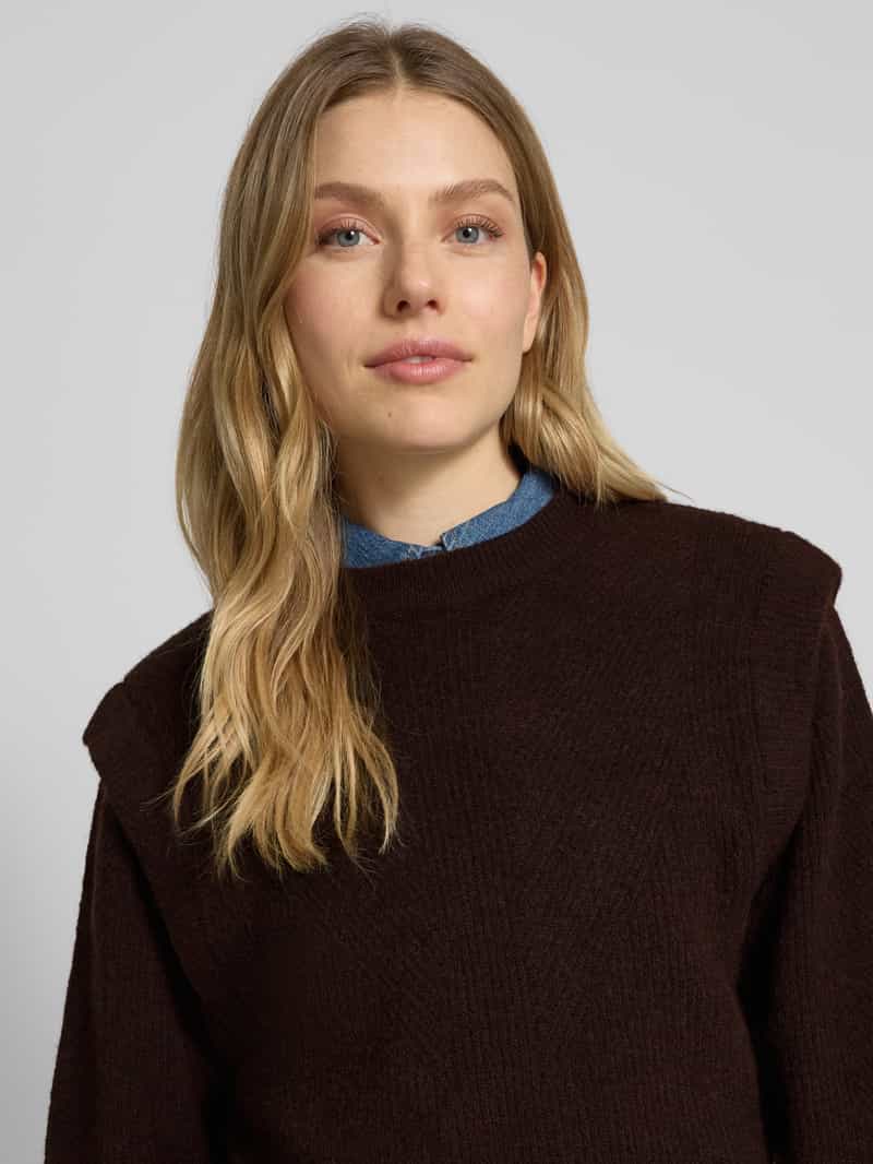 Scotch & Soda Gebreide pullover met ribboorden