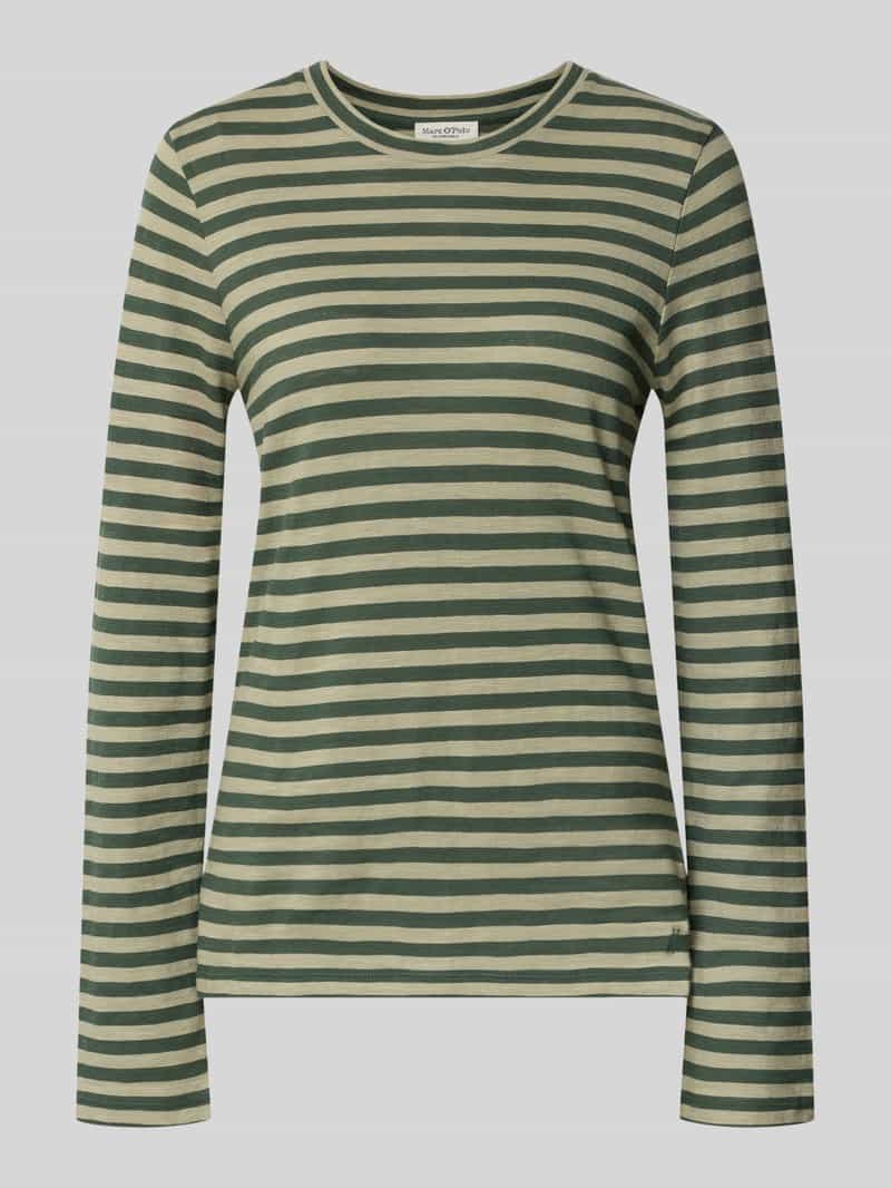 Marc O'Polo Regular fit shirt met lange mouwen van puur katoen