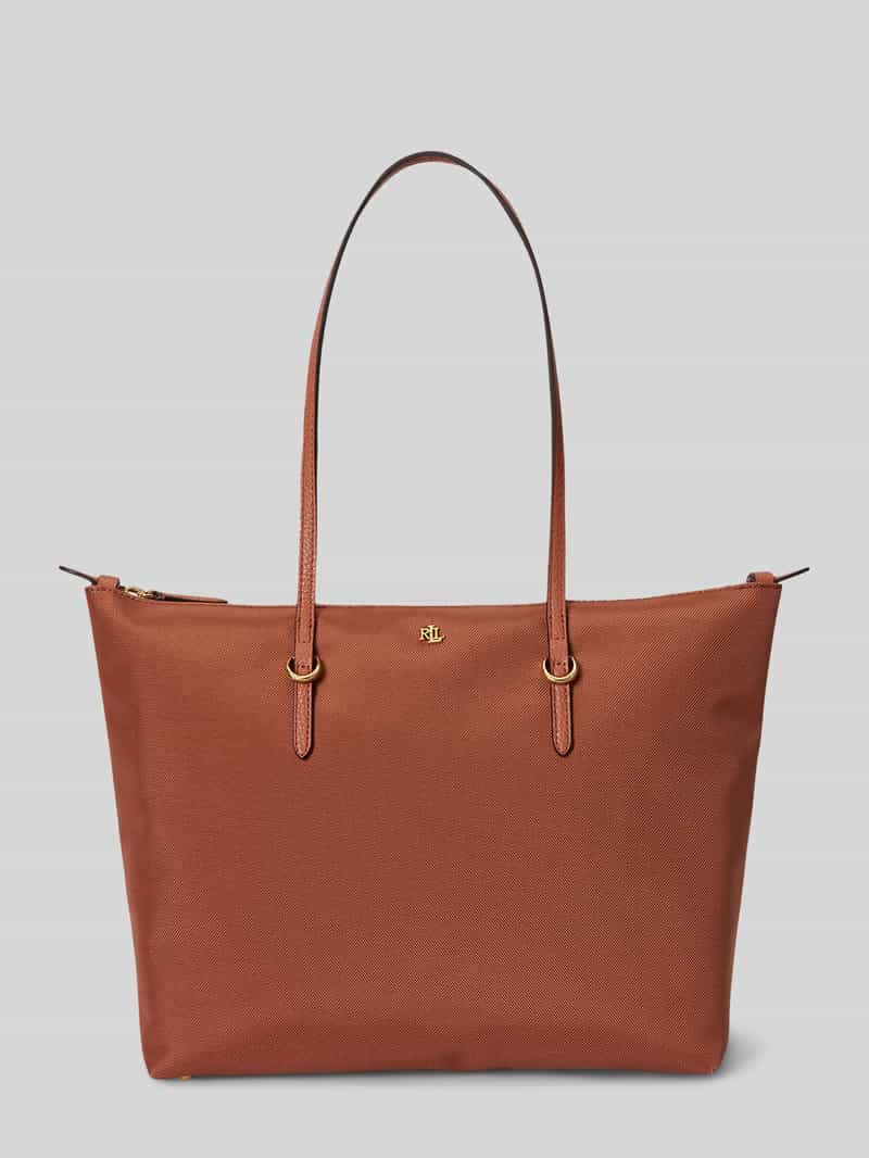 Handtas met logodetail