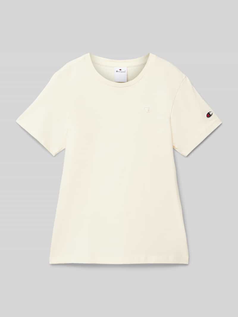 Champion T-shirt met labelstitching