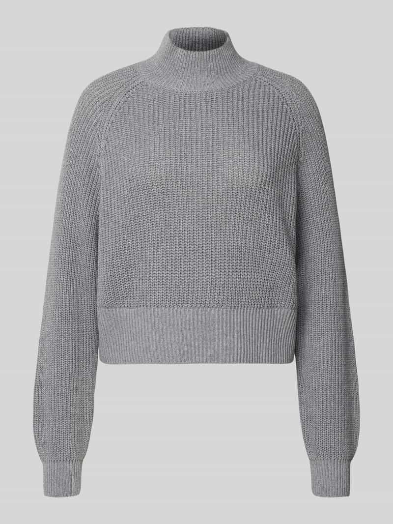 Noisy May Gebreide pullover met opstaande kraag model 'DARA'