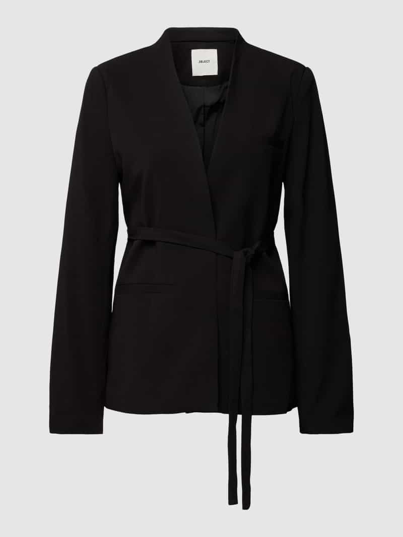 Object Blazer met opstaande kraag, model 'CECILIE'