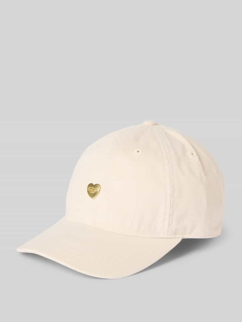 Carhartt Work In Progress Baseballpet met labelapplicatie
