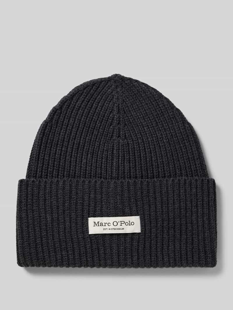 Marc O'Polo Beanie van puur katoen