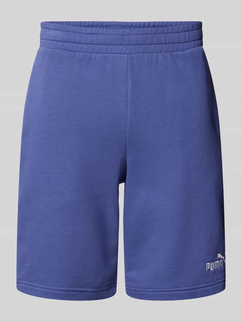 PUMA PERFORMANCE Regular fit sweatshorts met labelstitching