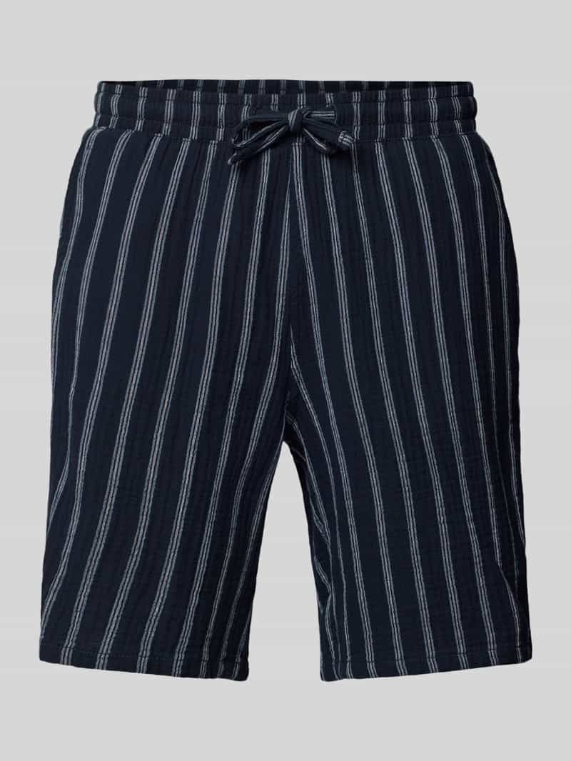 jack & jones Korte regular fit broek met elastische band model 'JAIDEN'