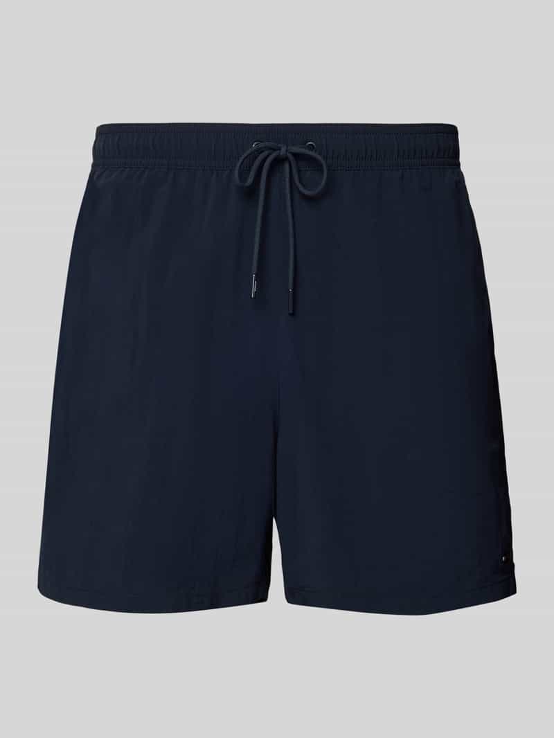 Tommy Hilfiger Regular fit zwembroek met logostitching