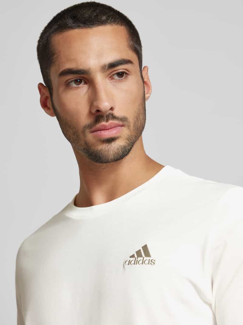 ADIDAS SPORTSWEAR T-shirt met labelstitching