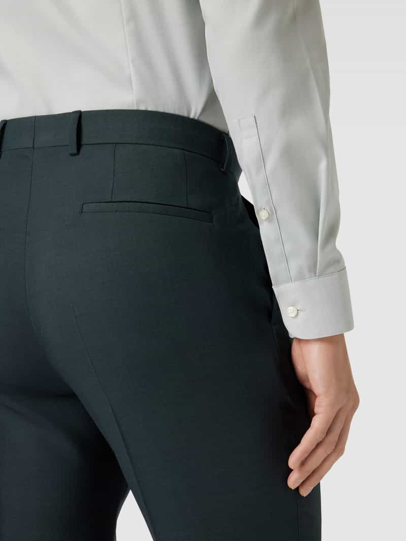 Boss Pantalon met persplooien model 'Leon'