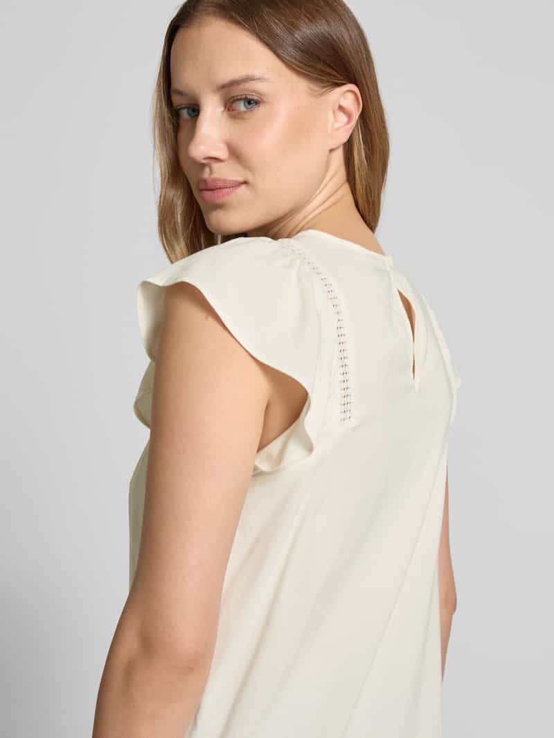 Vero Moda Regular fit blousetop van viscosemix model 'BELLA'