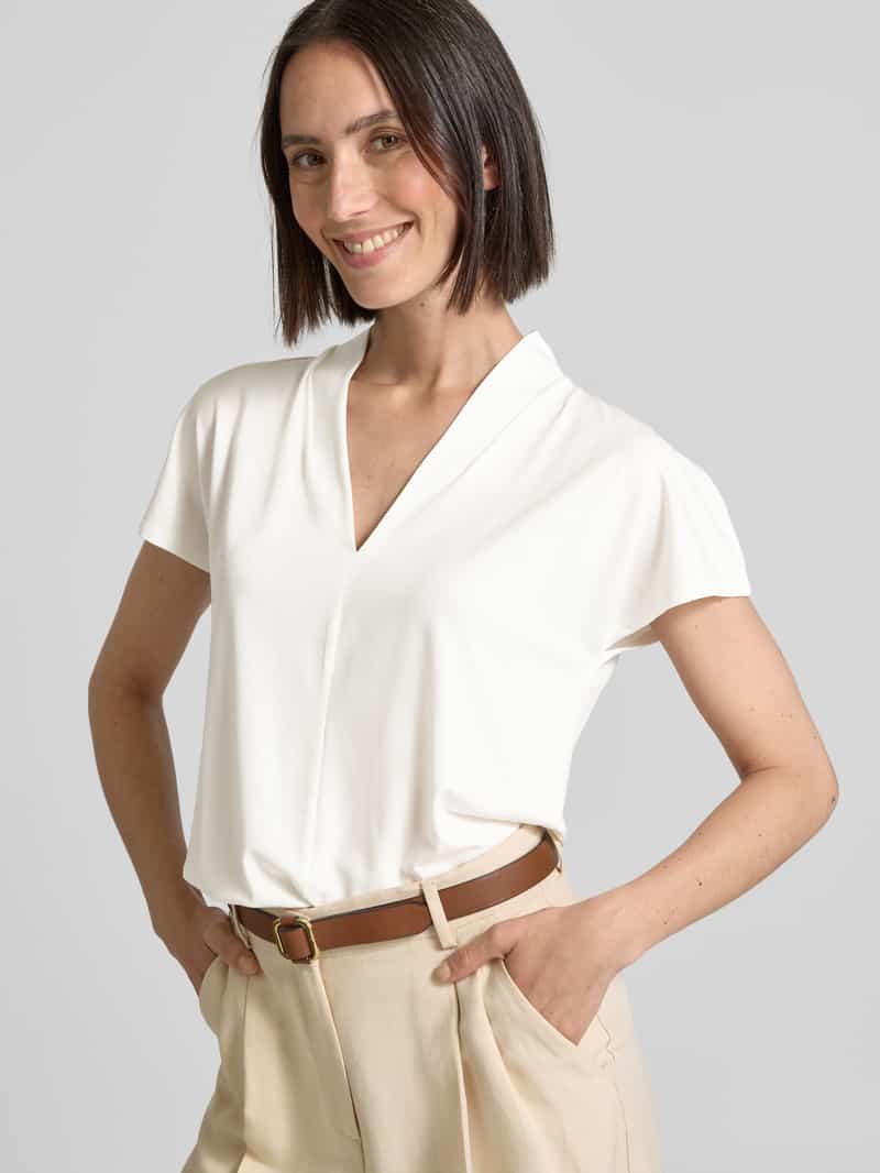 FREE QUENT Regular fit blouseshirt met V-hals model 'Yrsa'
