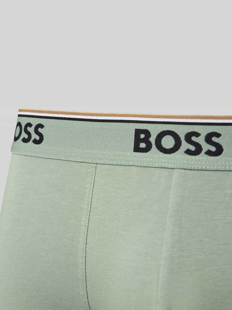 Boss Slim fit boxershort van katoenmix in een set van 3 stuks
