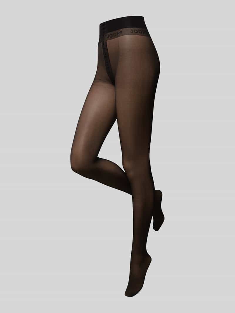 20 DEN panty met elastische label in band